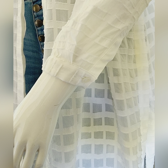 [1X] Lafayette 148 New York Button Down Dress/Duster - Picture 11 of 15